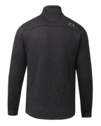 Base Camp Full Zip Sweater | Heather Black