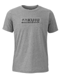 KUIU Youth Here to Hunt T-Shirt | Dark Heather Grey