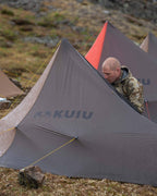 Summit Star 1 Person Tent | Gunmetal-Camel
