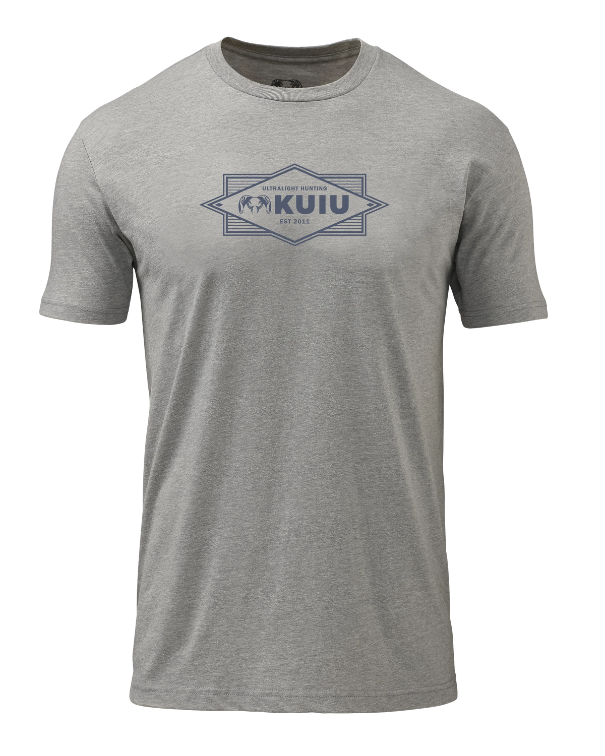 KUIU Emblem Logo T-Shirt | Heather Grey