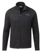 Base Camp Full Zip Sweater | Heather Black