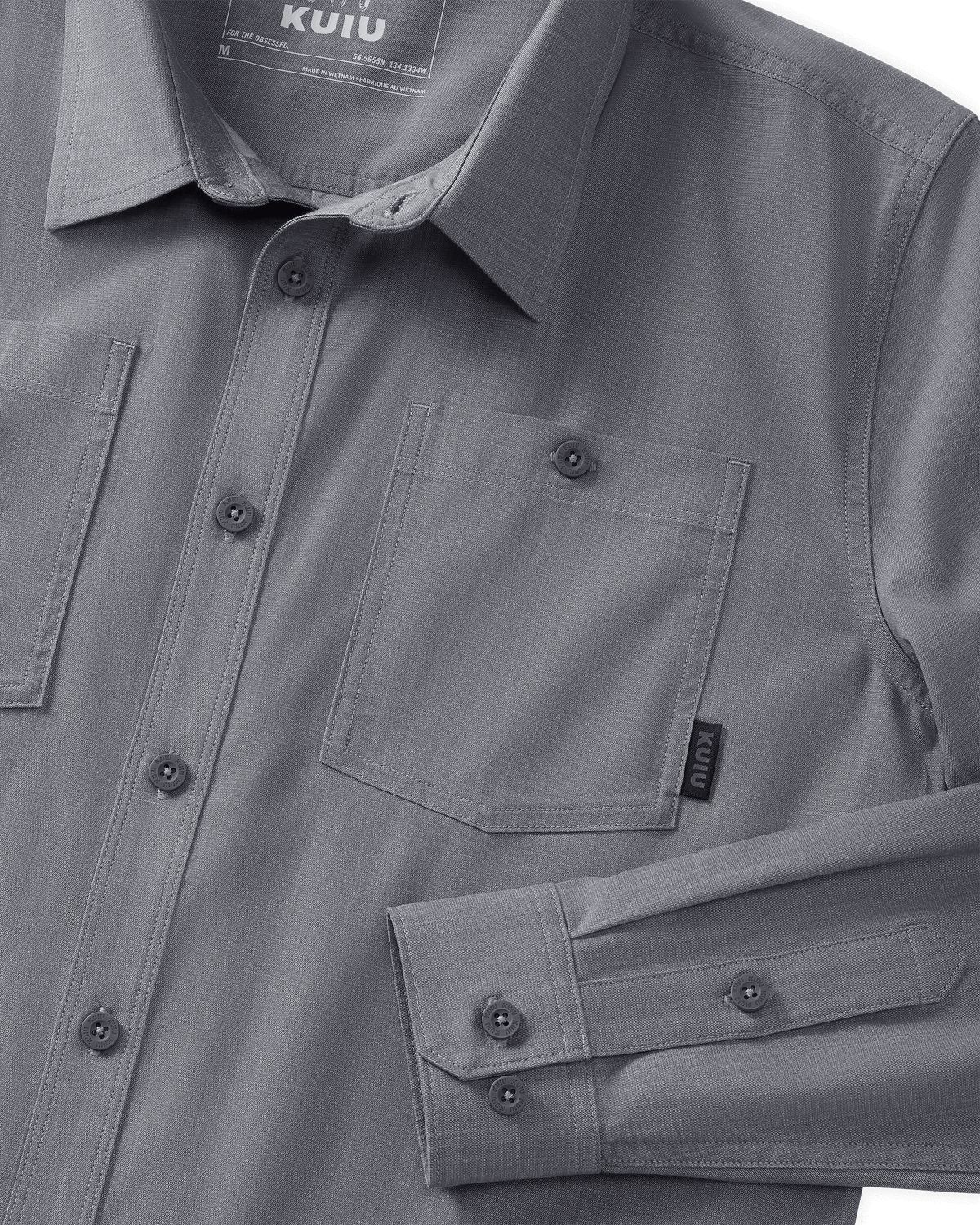 Terrace LS Shirt | Castle Rock Chambray