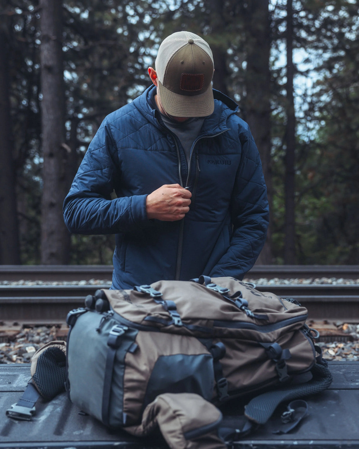 Granby Hooded Jacket | Bourbon