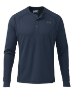 PRO Merino 200 Henley | Steel Blue