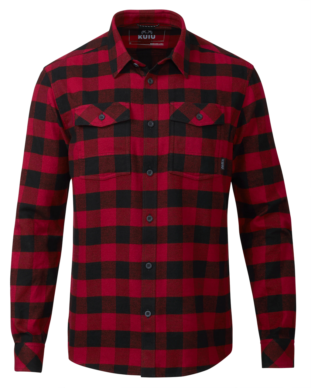 Field Flannel Shirt | Red/Black Buffalo Check