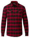 Field Flannel Shirt | Red/Black Buffalo Check
