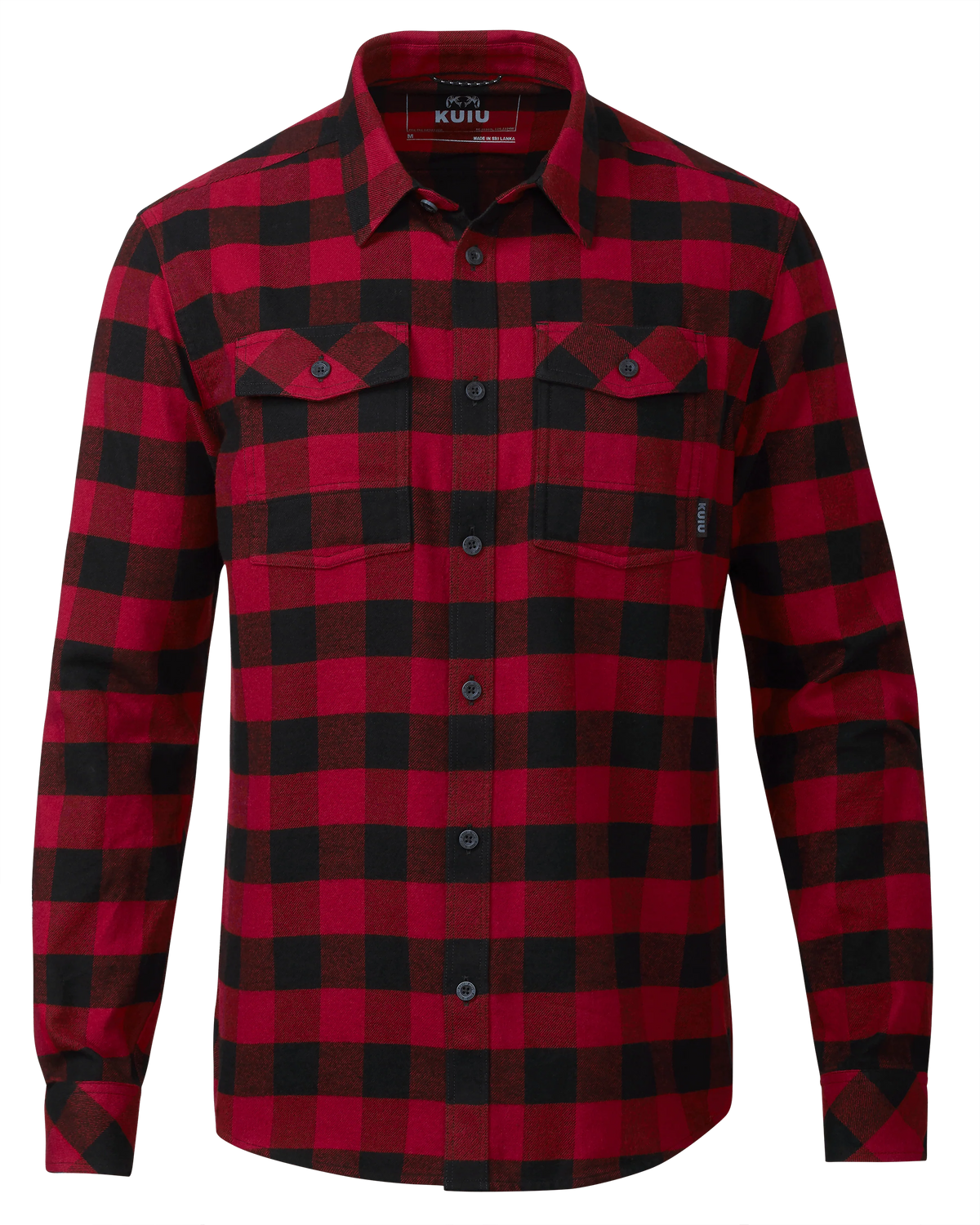 Field Flannel Shirt | Red/Black Buffalo Check