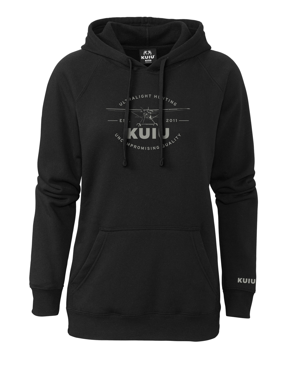 Women's Aviation Hoodie | Black
