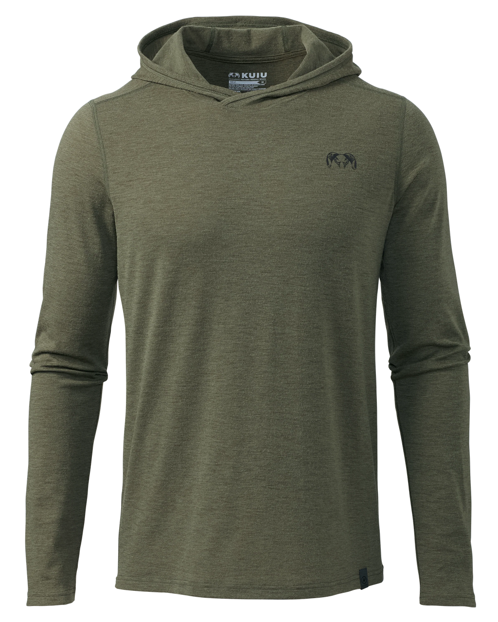 ULTRA Merino 120 LT LS Hoodie | Olive