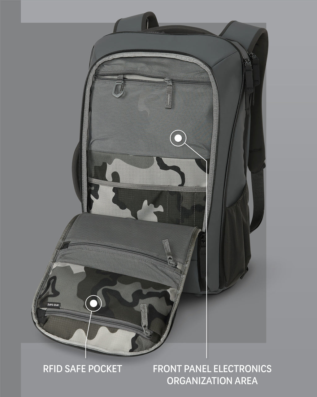 Waypoint Travel Backpack | Black