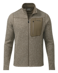 Base Camp Full Zip Sweater | Khaki Heather