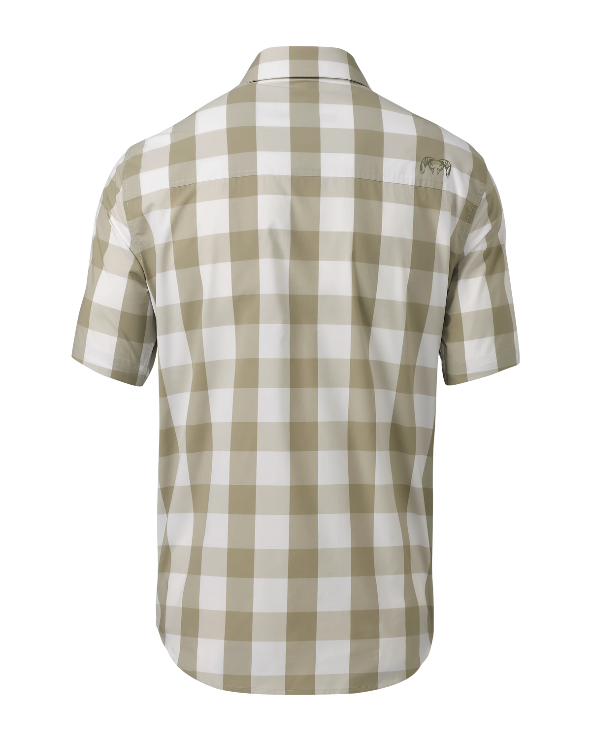 Borrego SS Shirt | Sand Plaid
