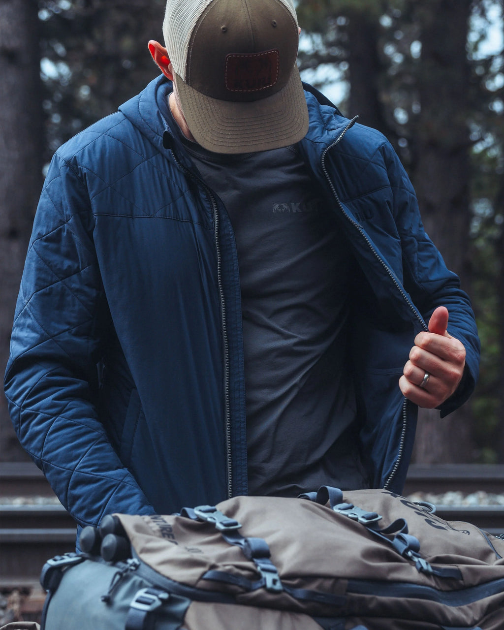 Granby Hooded Jacket | Bourbon