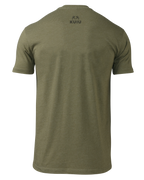 KUIU Topo Block Logo T-Shirt | Military Green