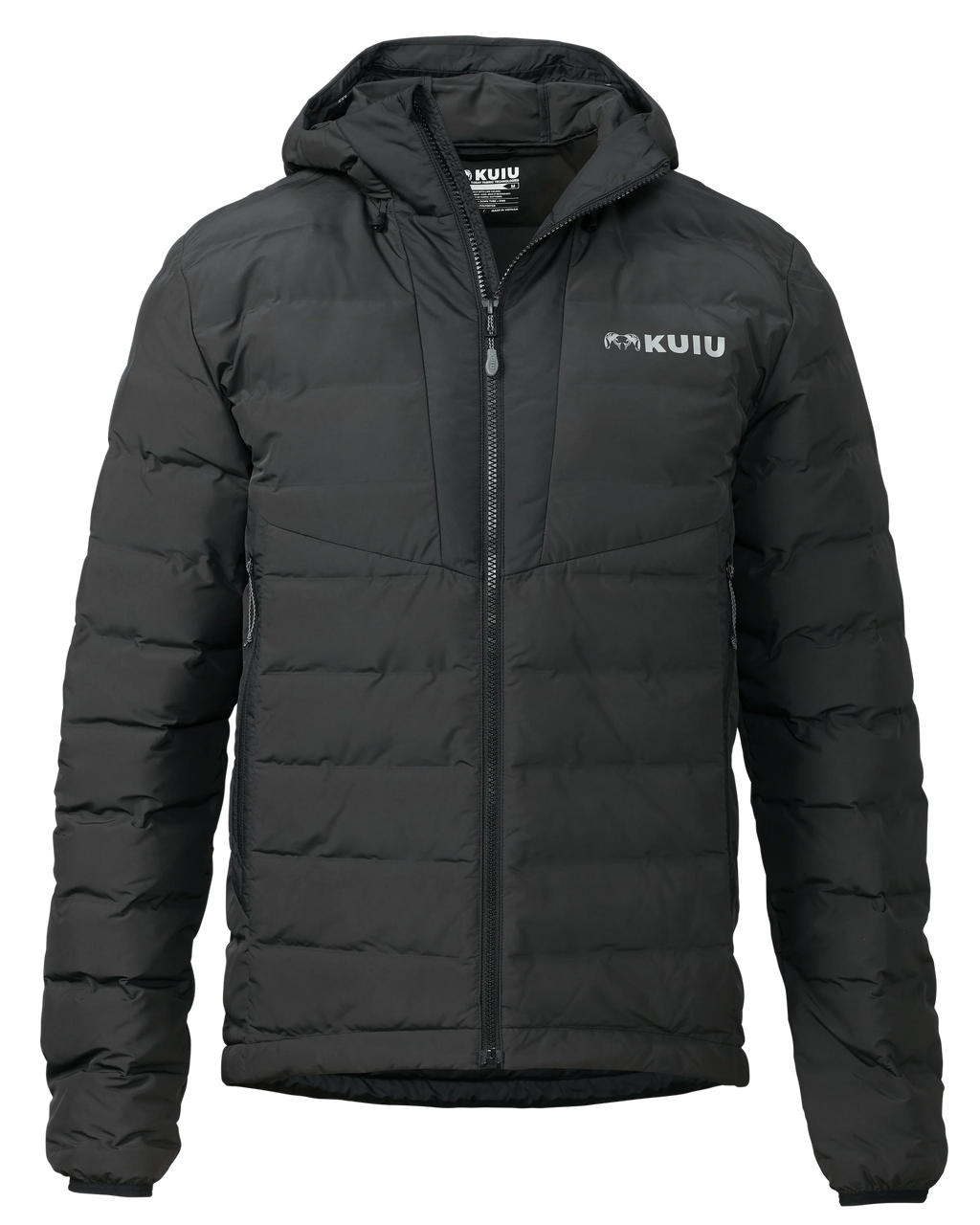Elements Hooded Jacket | Gunmetal