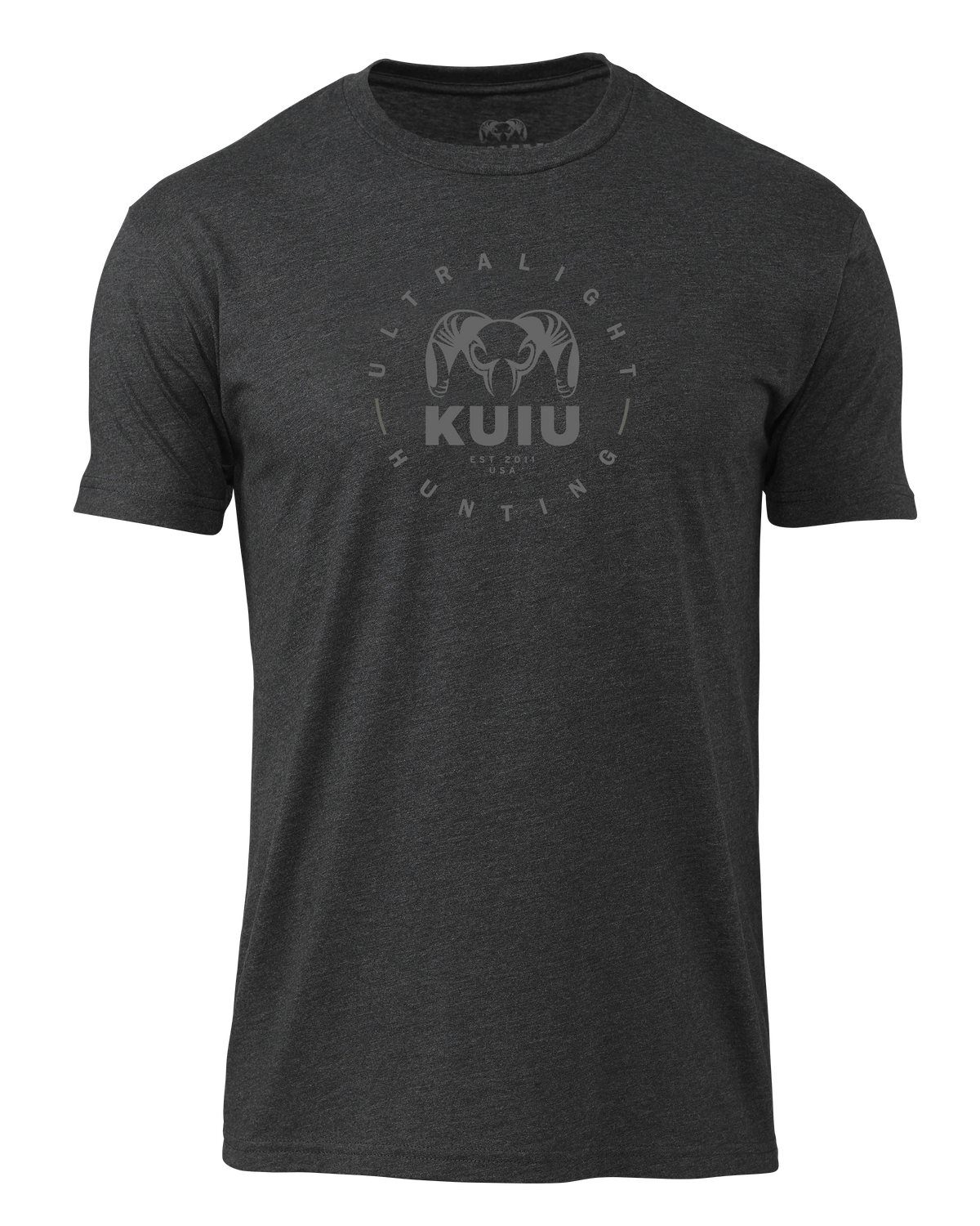 KUIU Ultralight Hunting Circle T-Shirt | Charcoal