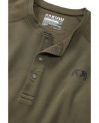 PRO Merino 200 Henley | Ash