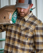 Field Flannel Shirt | Flax Blockline