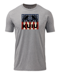 KUIU Retro Patriot T-Shirt | Heather Grey