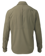 Mesa Vented LS Snap Shirt | Khaki