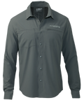 Mesa Vented LS Snap Shirt | Stone