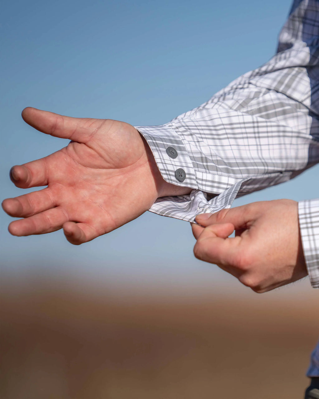 Borrego LS Shirt | Buckbrush Plaid
