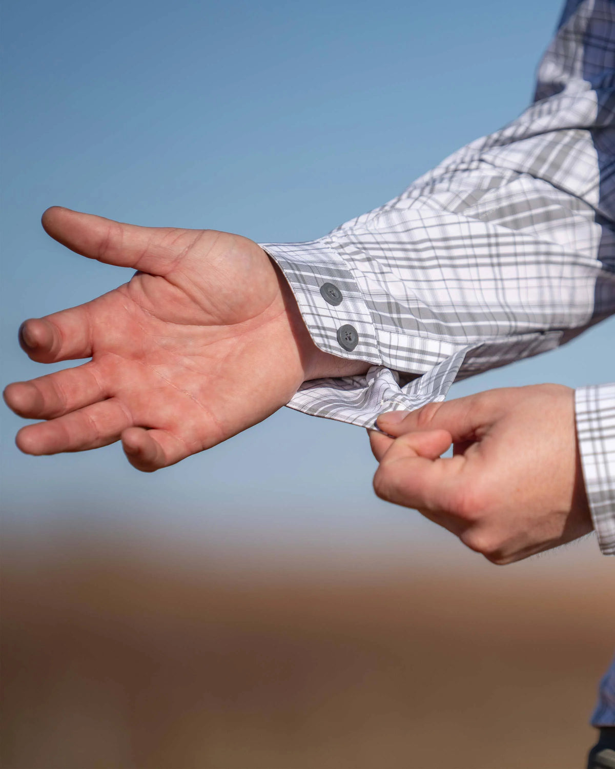 Borrego LS Shirt | Buckbrush Plaid