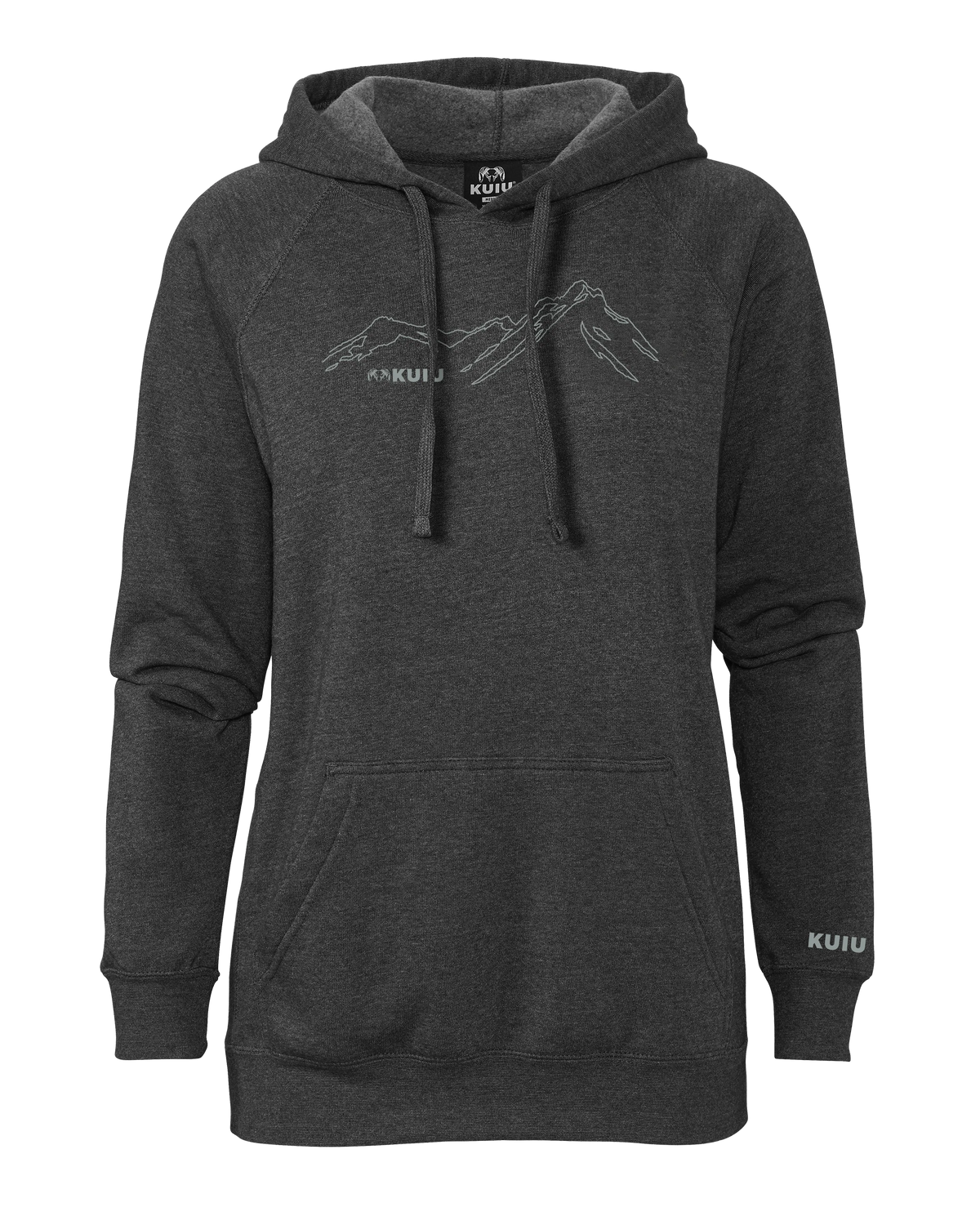 KUIU Women's HD Mountain Hoodie | Charcoal