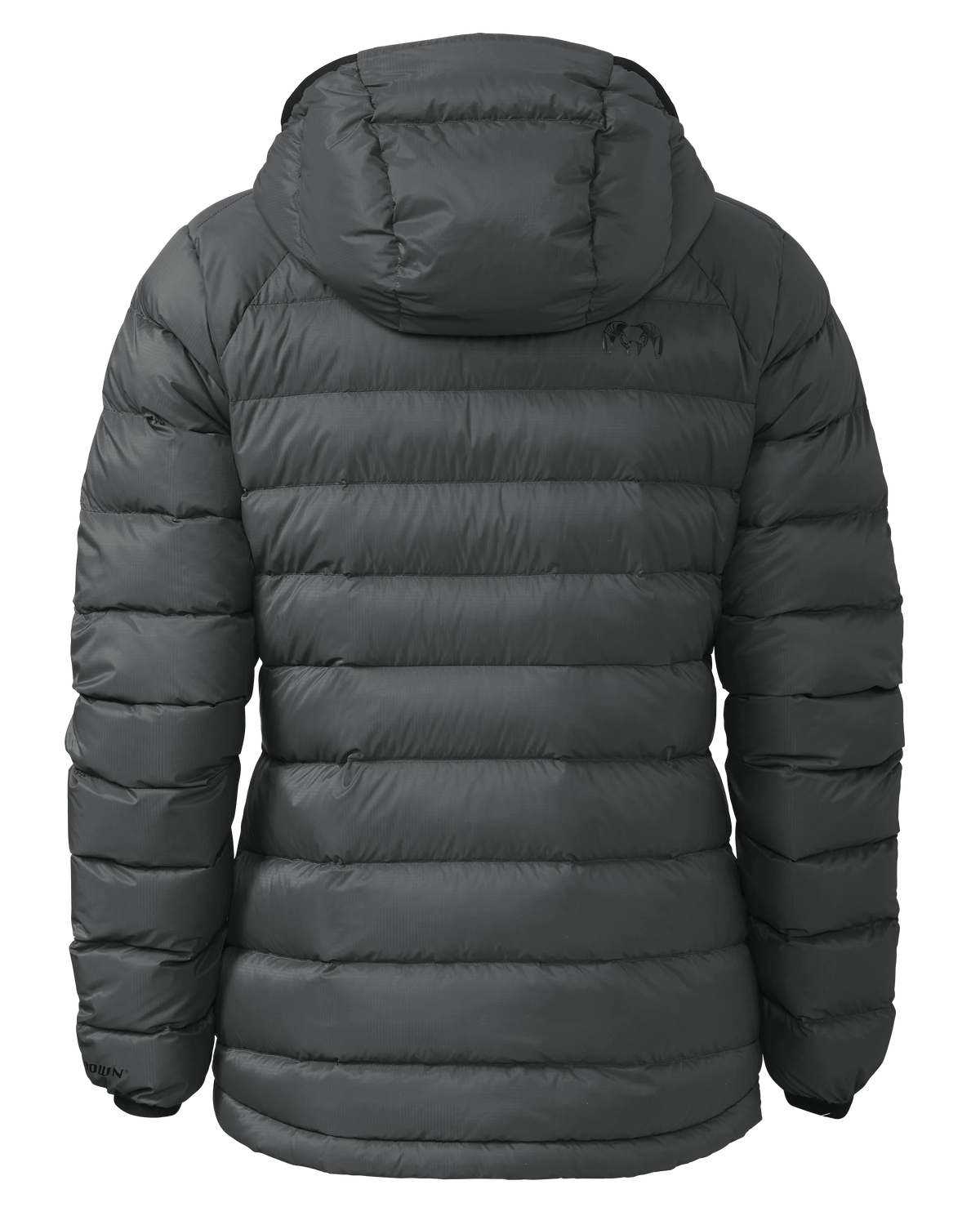 Women's Super Down LT Hooded Jacket | Gunmetal