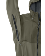 Axis Hybrid Hooded Jacket | Ash