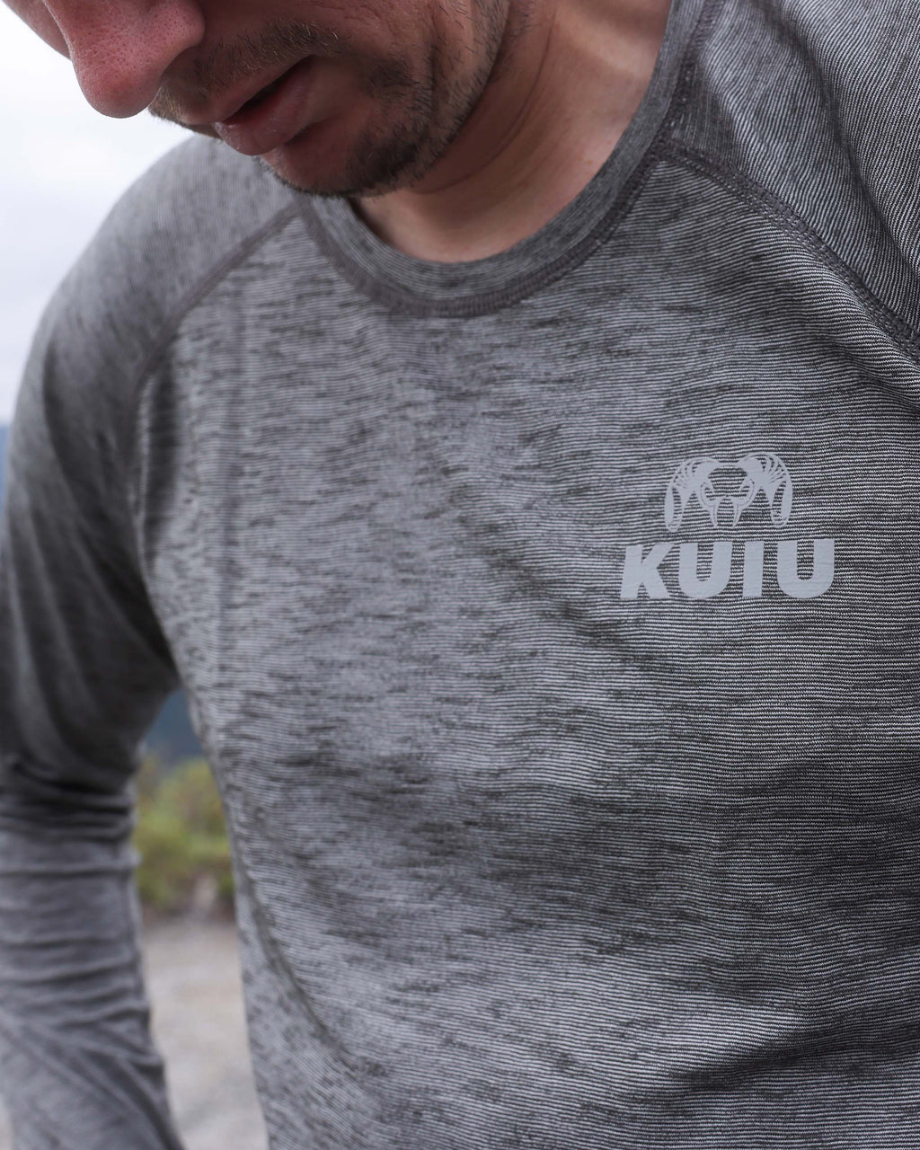 Active Merino 105 LS Crew-T | Bone
