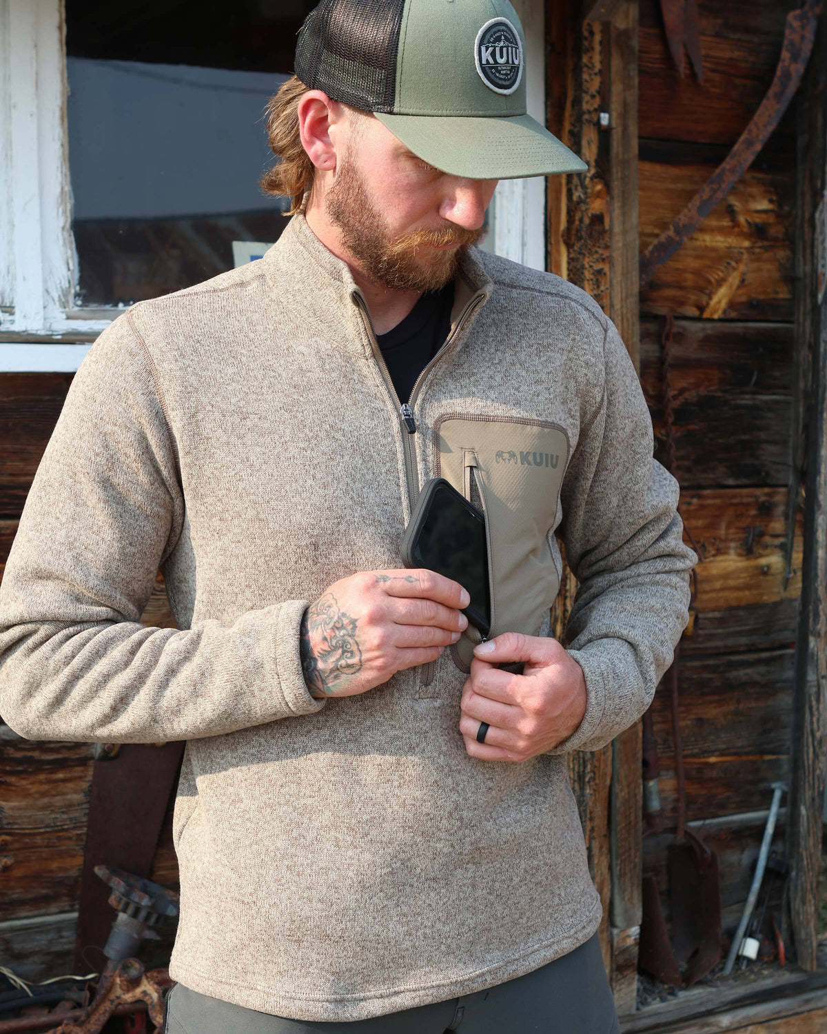 Base Camp Pullover Sweater | Navy Heather