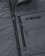 Granby Hooded Jacket | Gunmetal