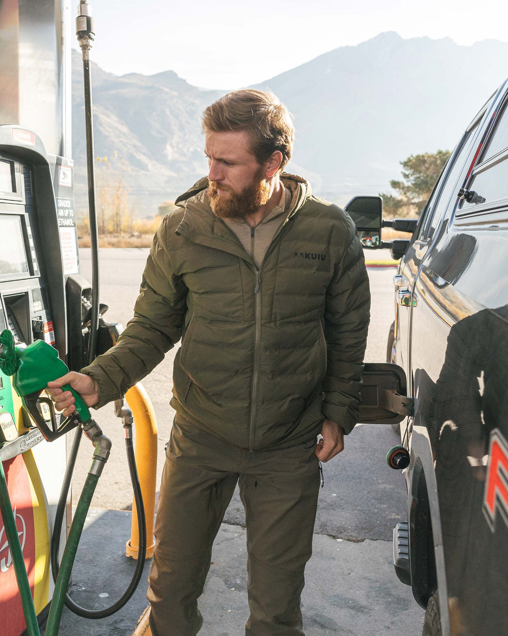 Elements Hooded Jacket | Olive