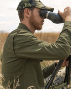Mesa Vented LS Snap Shirt | Stone