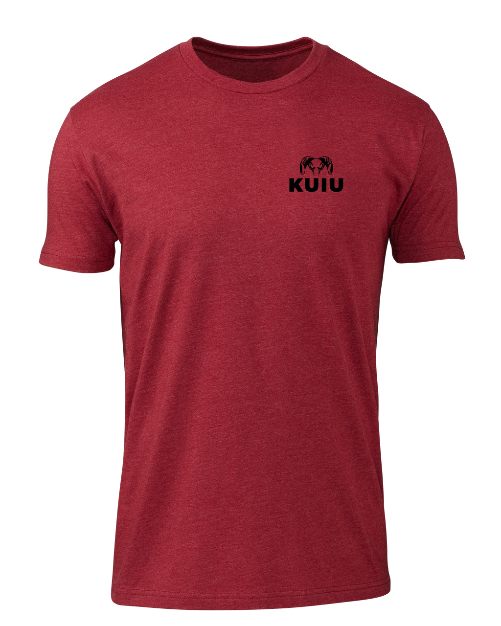 KUIU Shield Back Logo T-Shirt | Cardinal