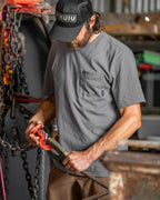 Workgrade SS Pocket Crew | Evergreen