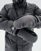 Super Down Arktuk Mitt | Asphalt
