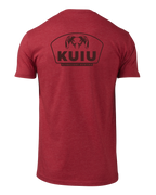 KUIU Shield Back Logo T-Shirt | Cardinal