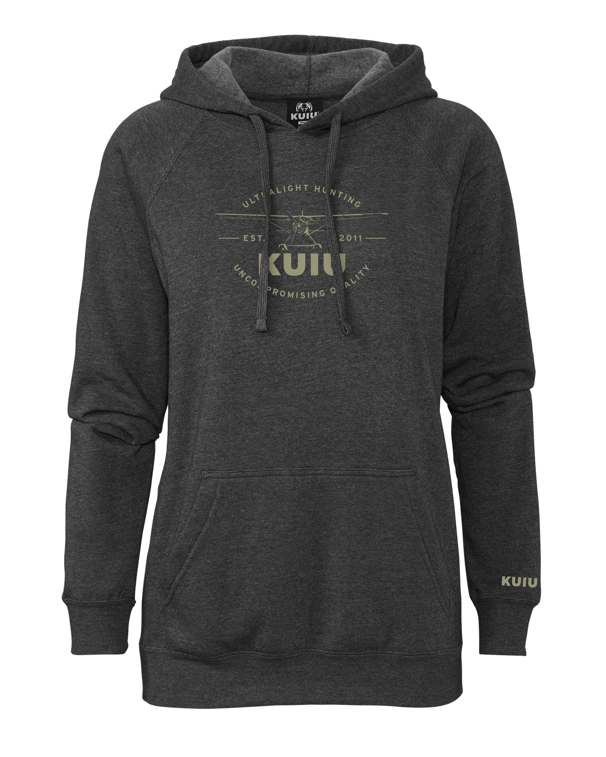Women's Aviation Hoodie | Charcoal
