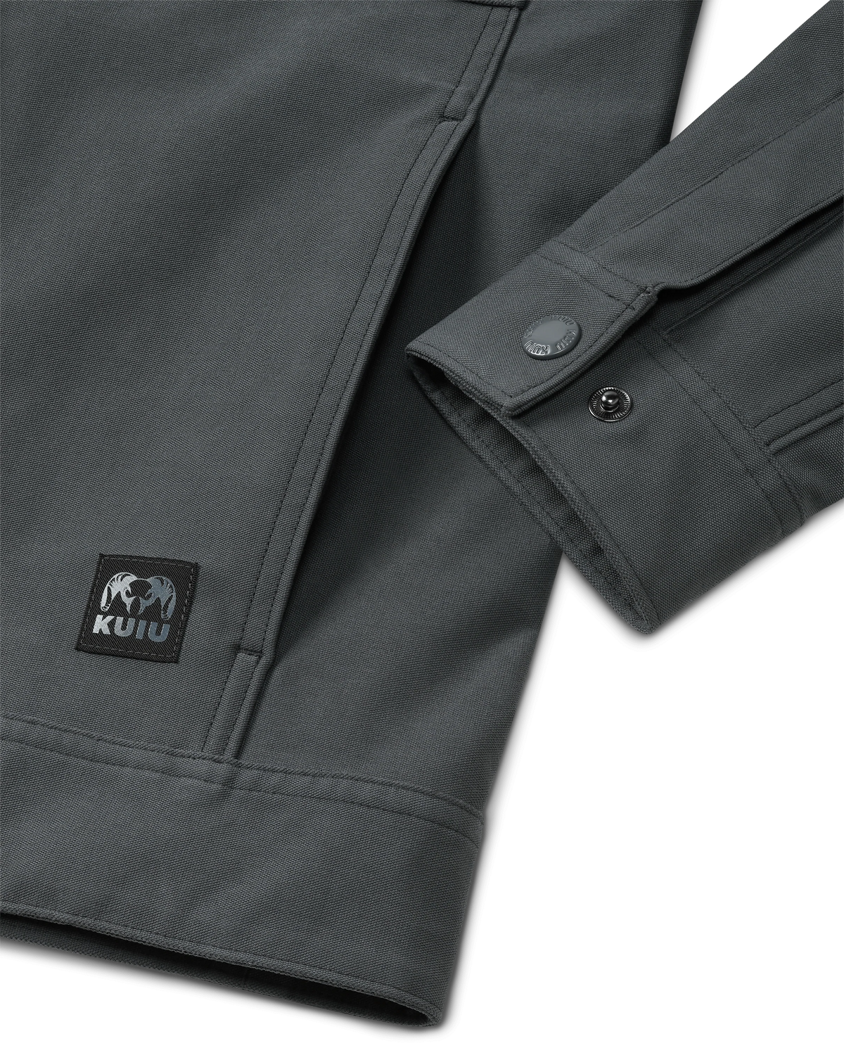 Brawley Canvas Jacket | Gunmetal