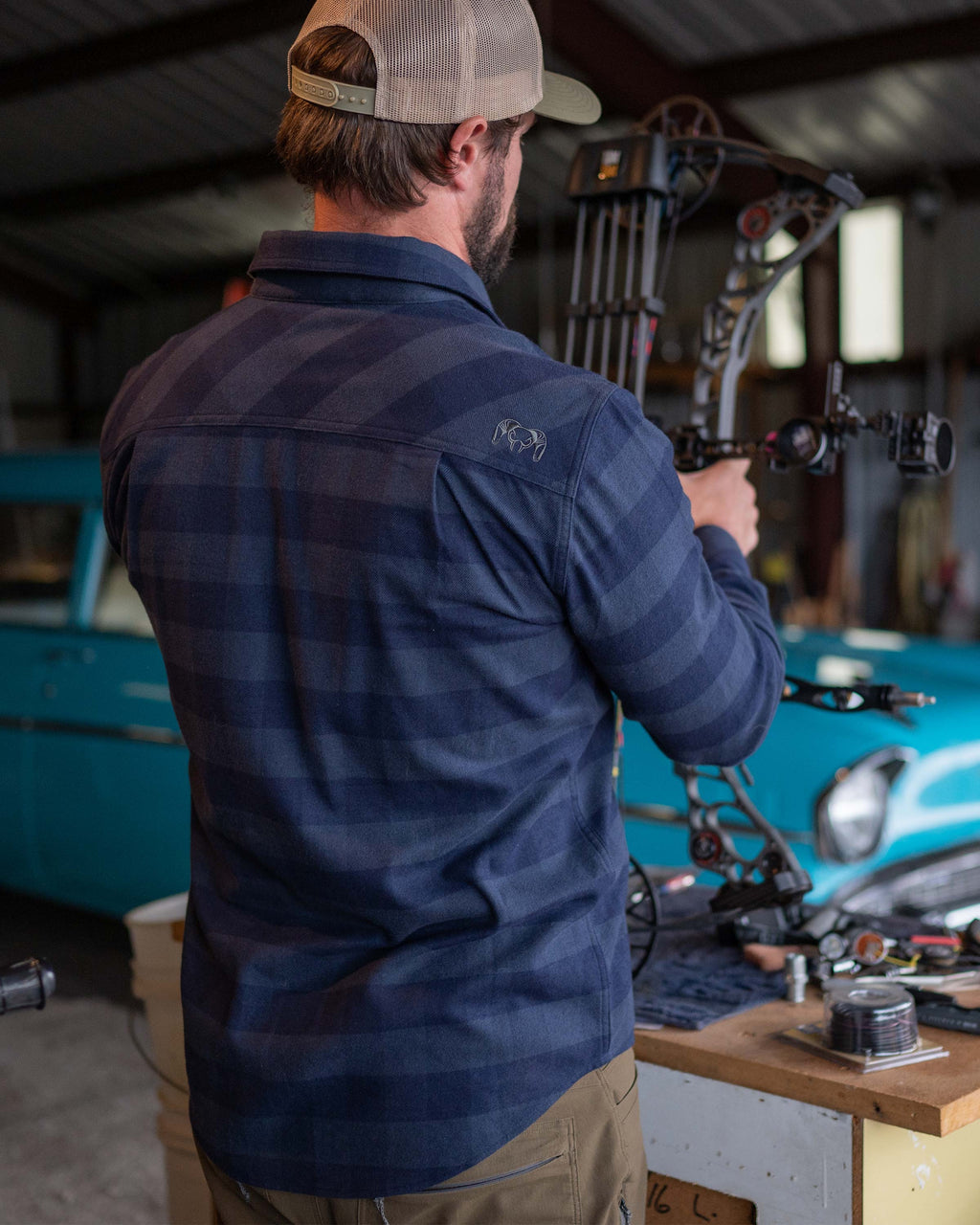 Field Flannel Shirt | Red/Black Buffalo Check