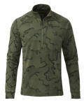 Ridgepoint Fleece Zip-T | Olive Tonal