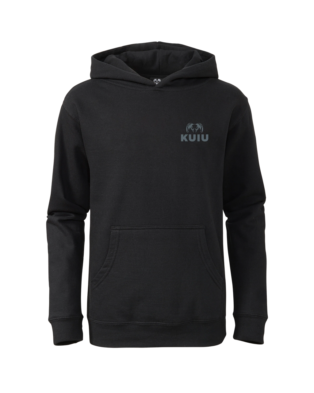 KUIU Youth Topo Back Logo Hoodie | Black