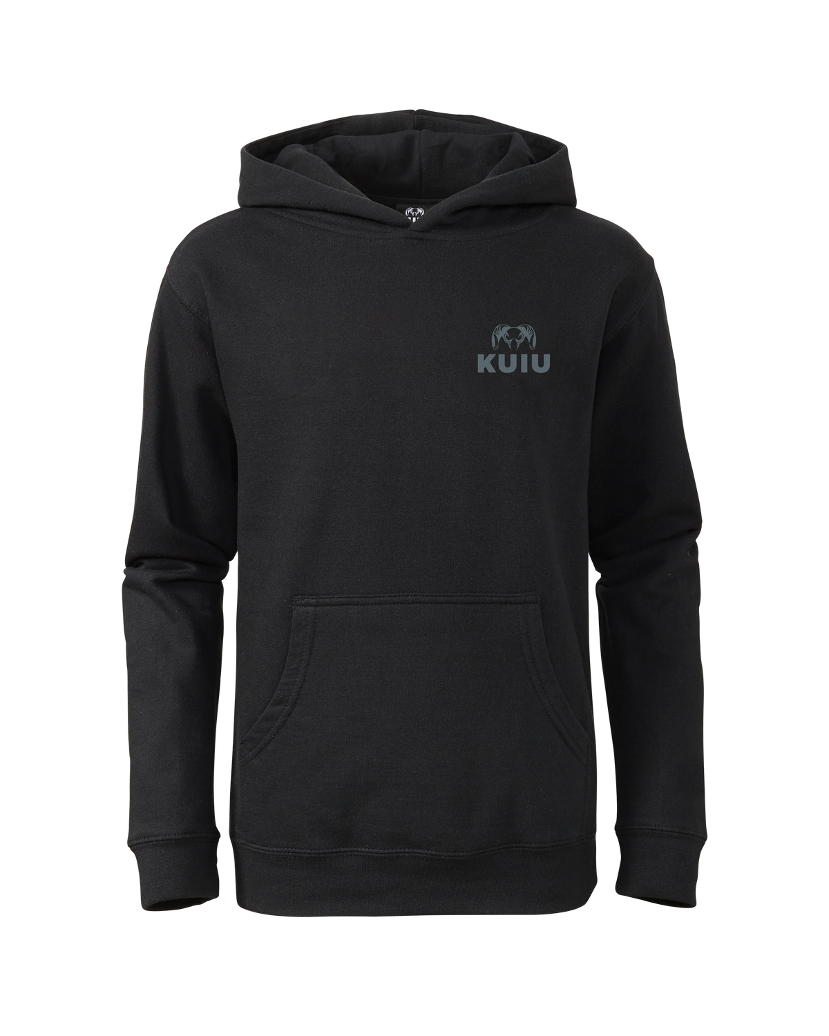 KUIU Youth Topo Back Logo Hoodie | Black