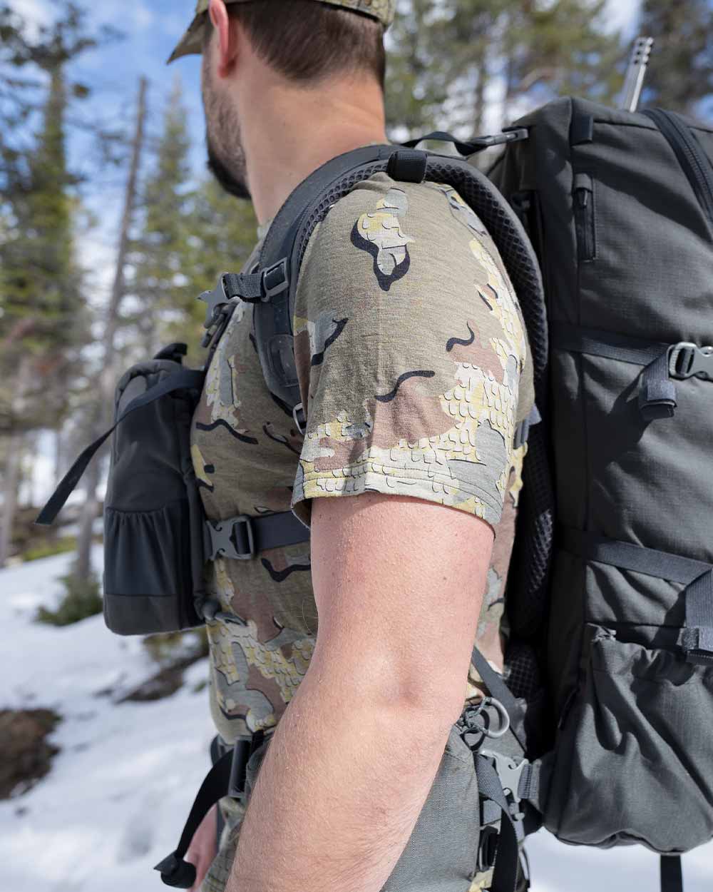 ULTRA Merino 120 LT SS Crew-T | Olive