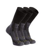 StrongWool Hybrid Crew Sock 3-Pair Pack | Grey Green