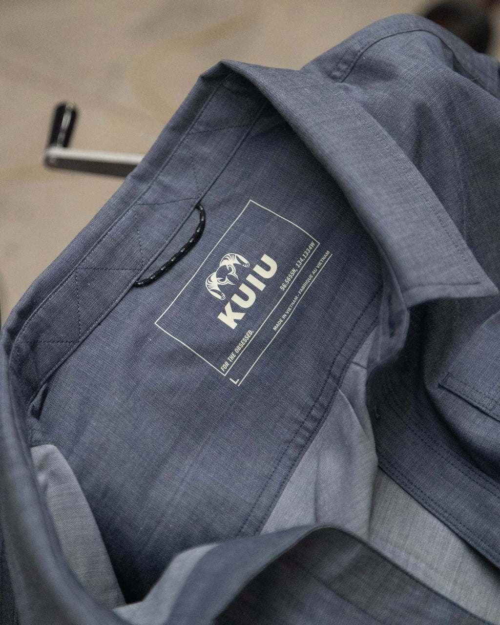 Terrace LS Shirt | Castle Rock Chambray