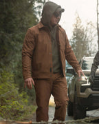 Brawley Canvas Jacket | Saddle