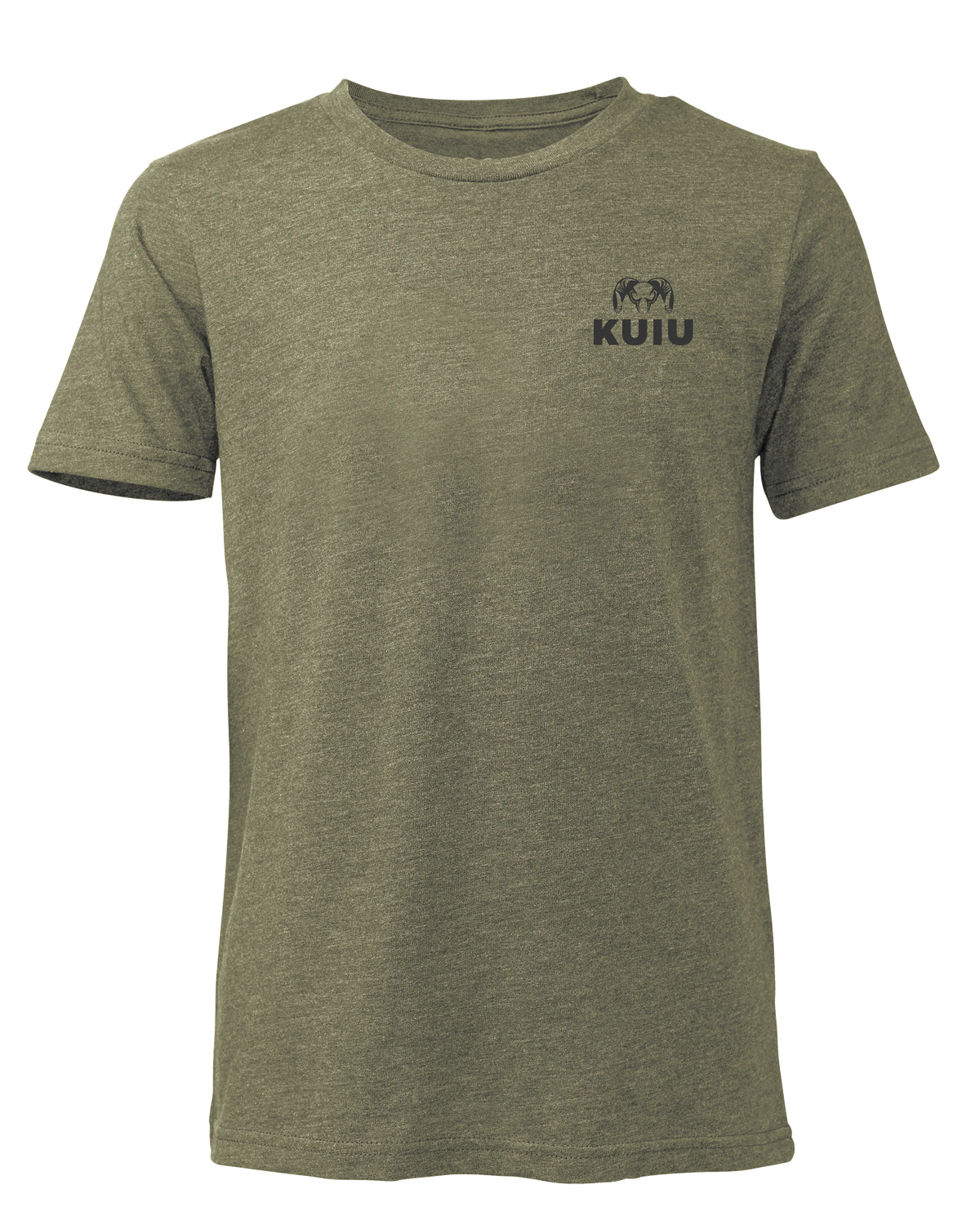 KUIU Youth Topo Back Logo T-Shirt | Military Green